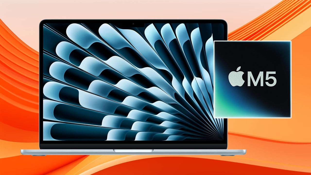 Apple-ის 2026 წლის MacBook Air ლეპტოპი ღია მდგომარეობაში