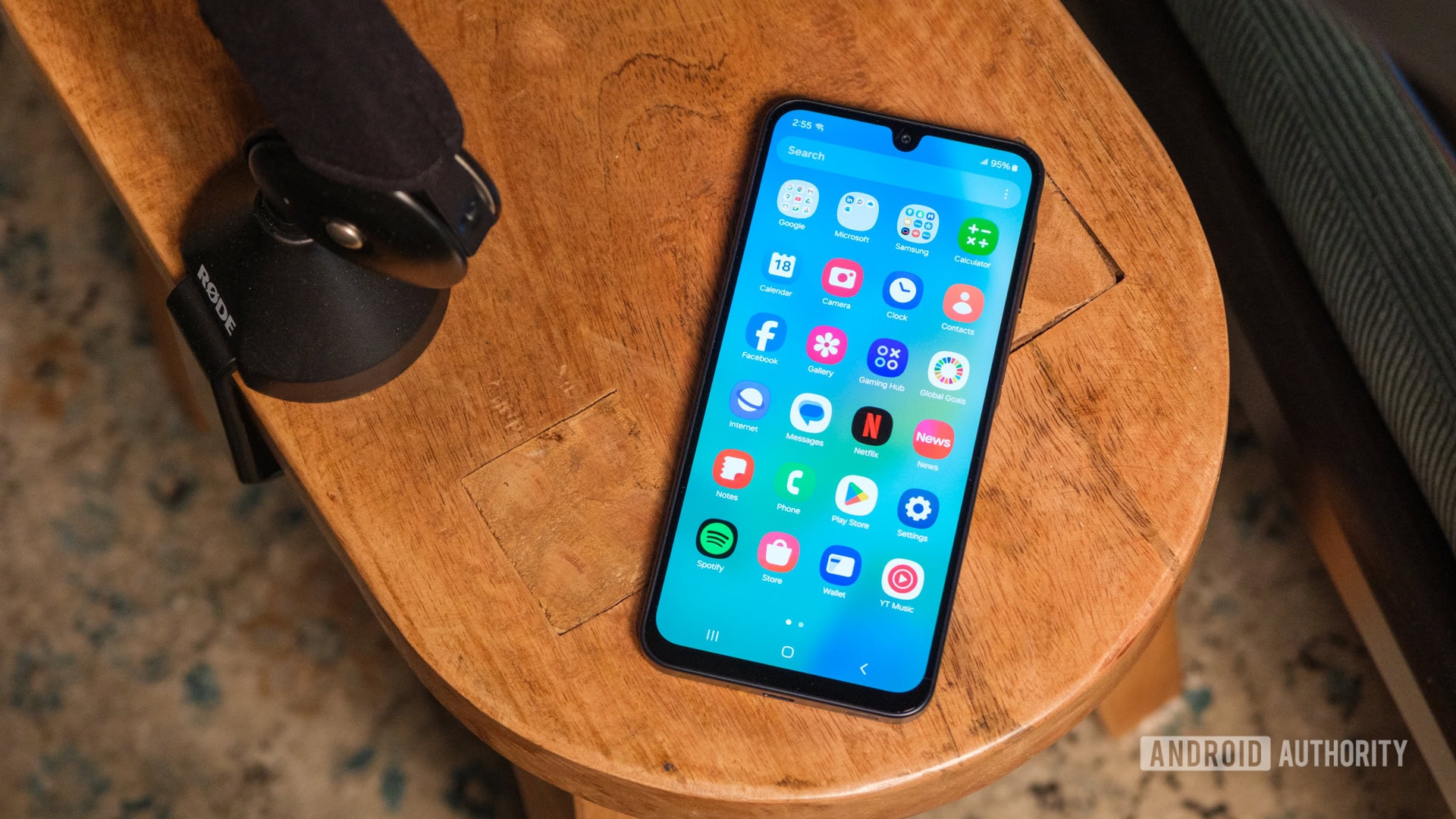 A selection of budget smartphones on a table
