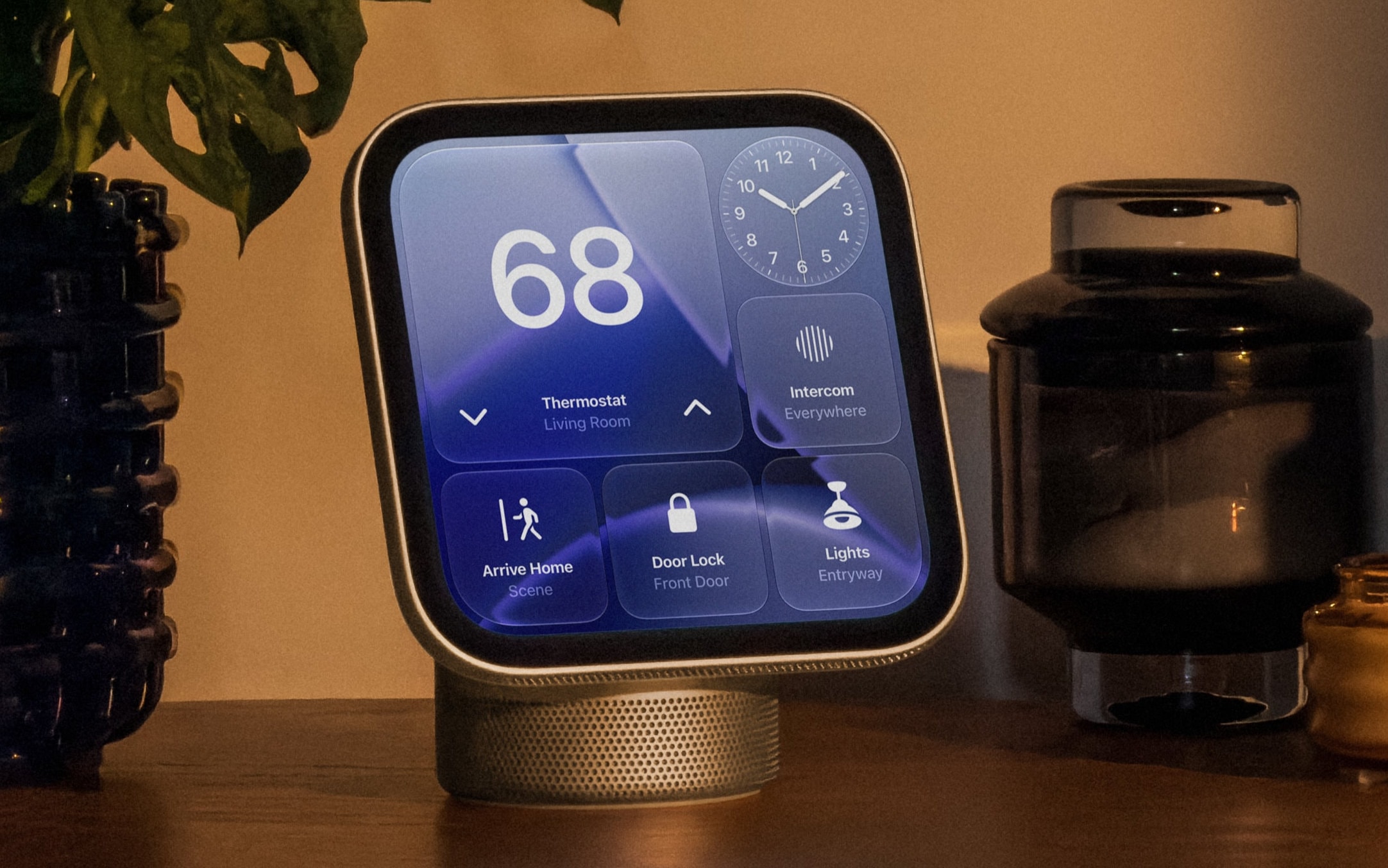 Apple HomeView smart display concept