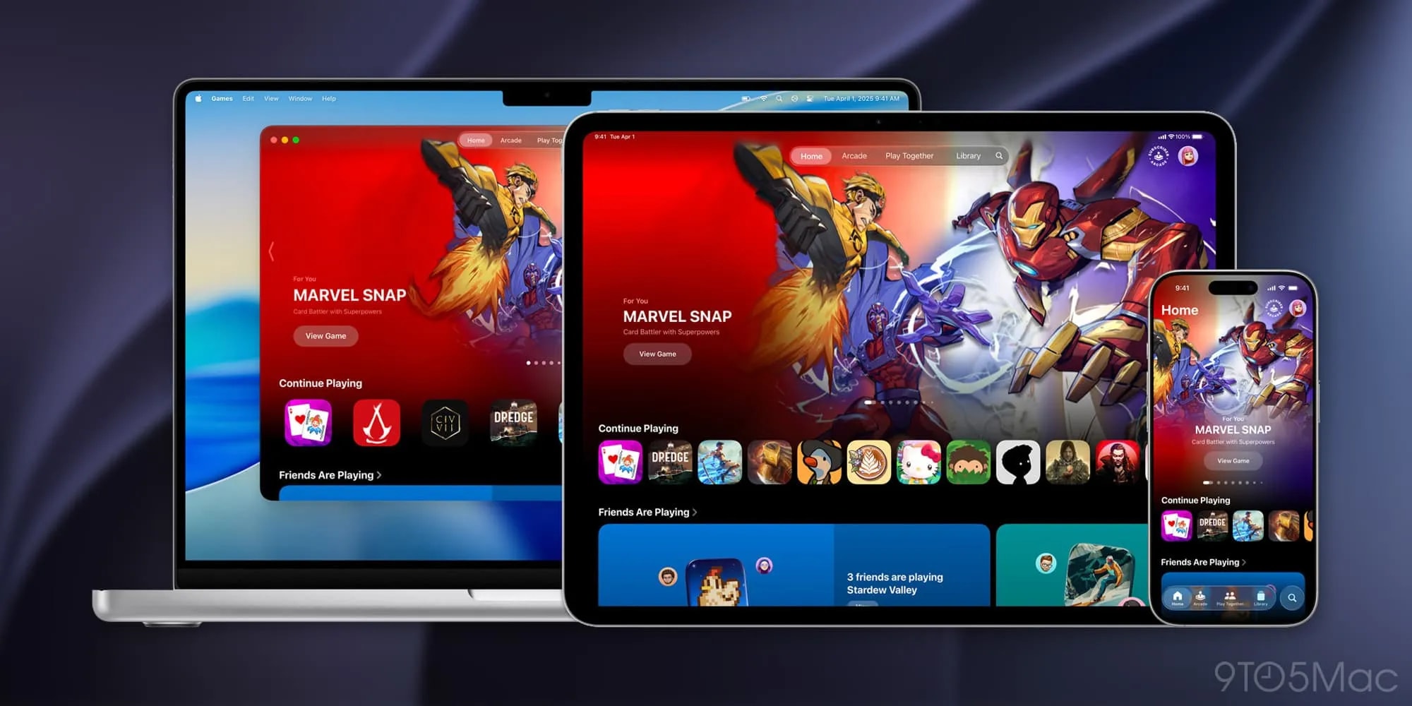 Apple-ის App Store-ის ლოგო და სათამაშო კონტროლერი