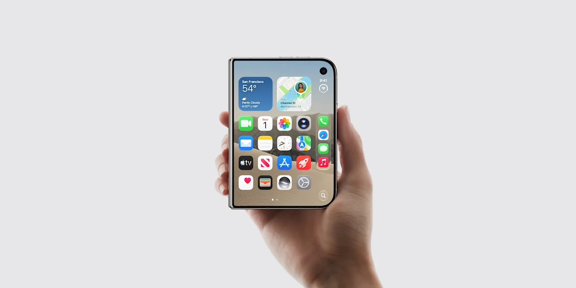 Apple iPhone Duo foldable smartphone