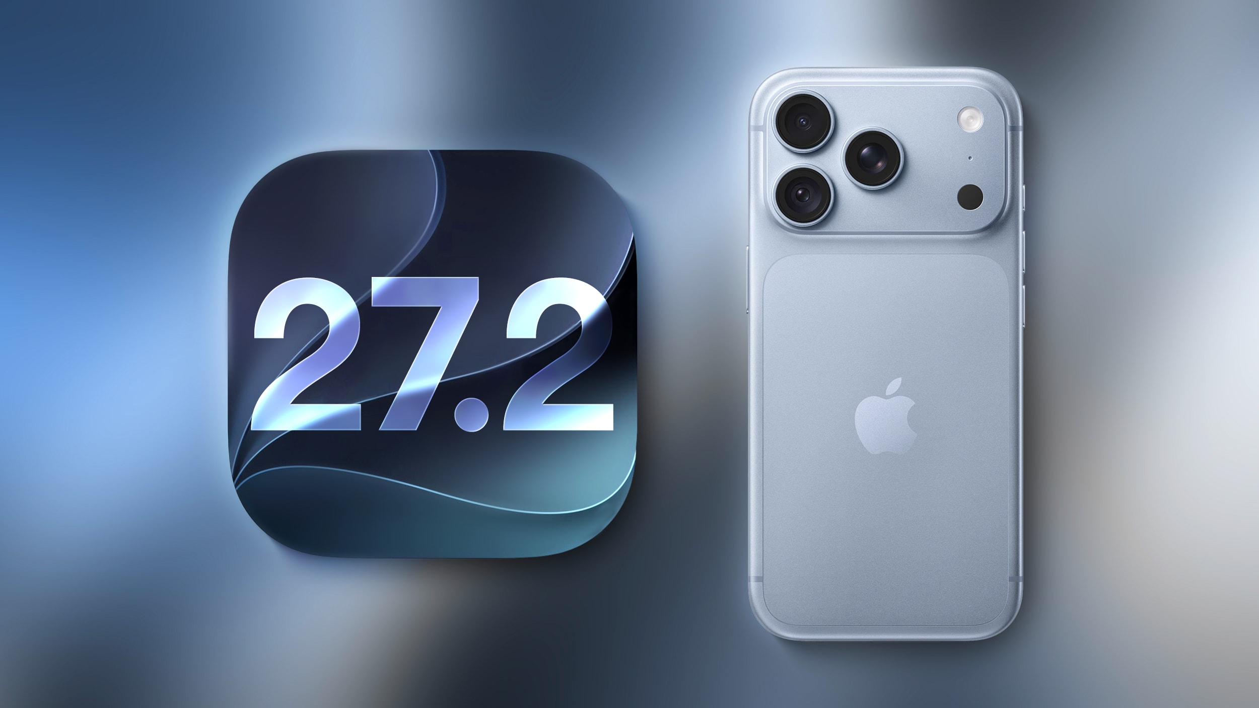 iPhone ეკრანი iOS 27.2-ის ინტერფეისით