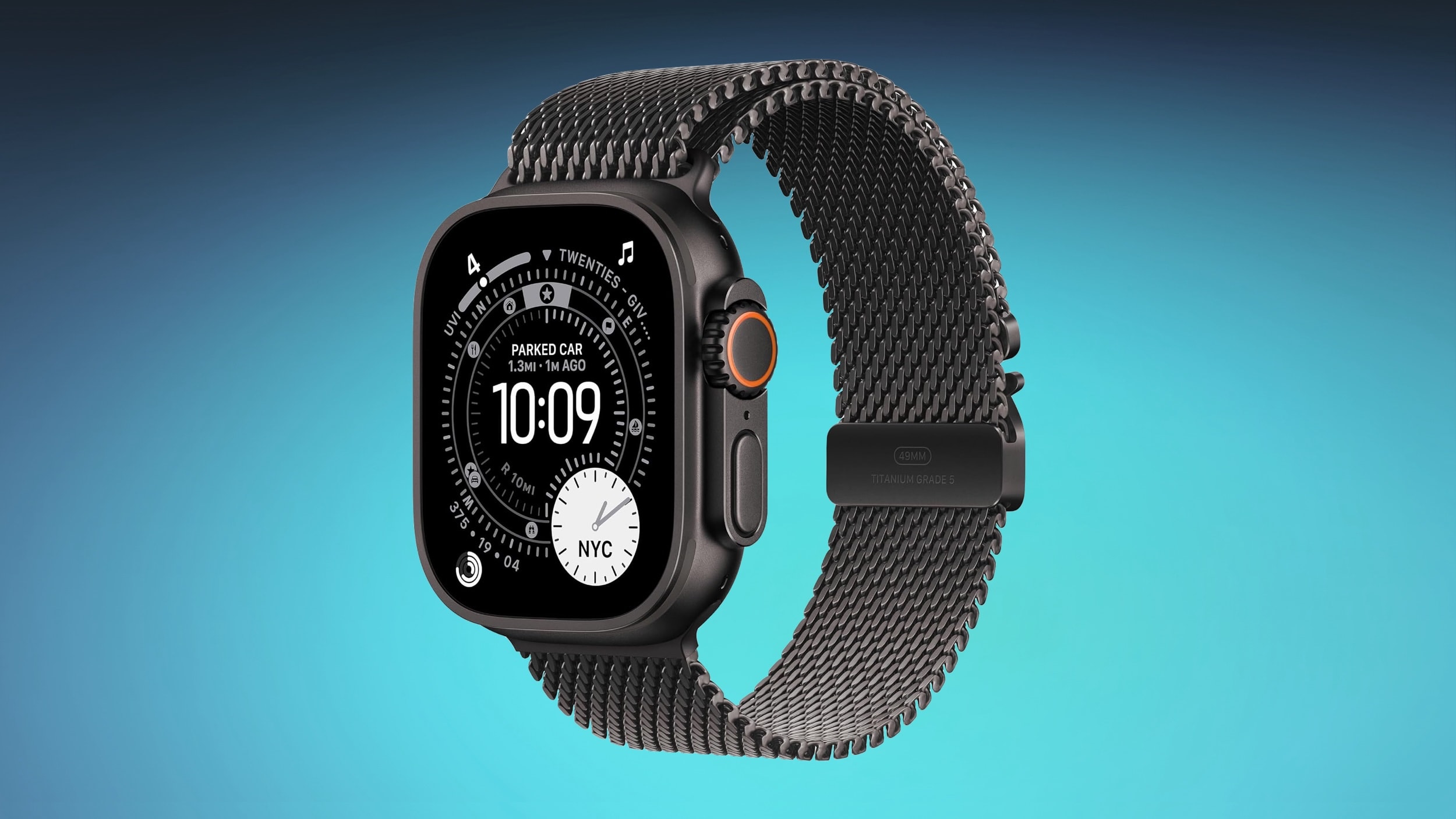 Apple Watch Ultra 3 on a wrist