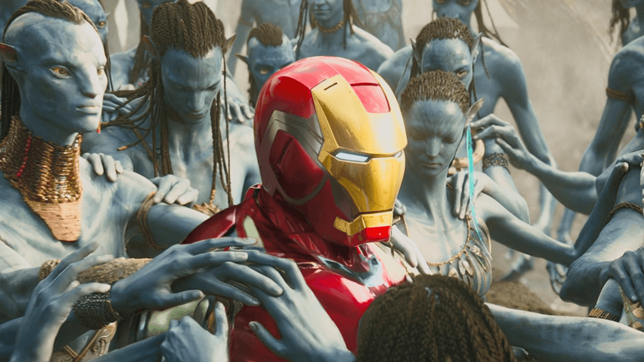 Iron Man-ი Avatar-ის პერსონაჟებთან ერთად