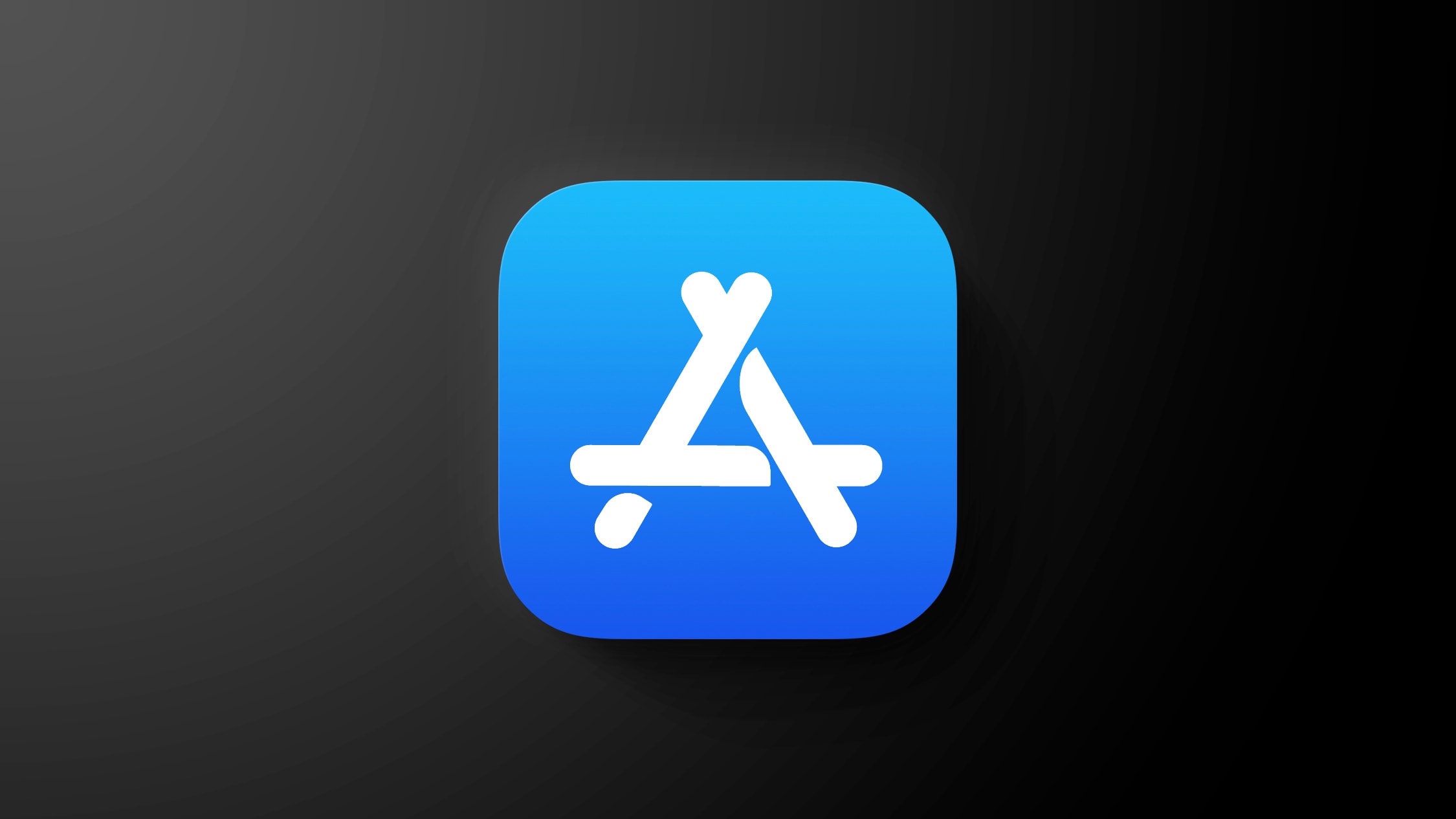 The Apple logo displayed on a smartphone screen.