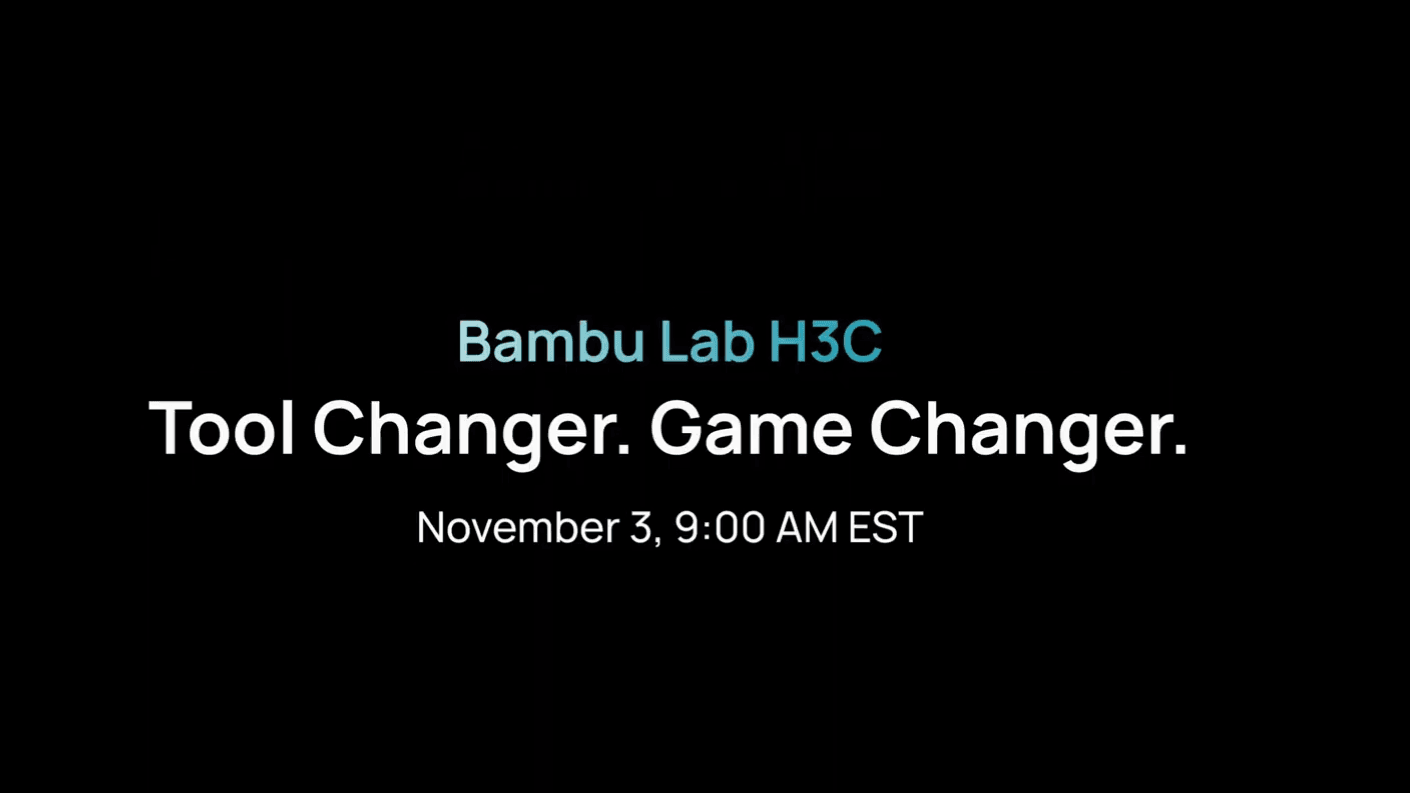 Bambu Lab teases H3C Tool Changer