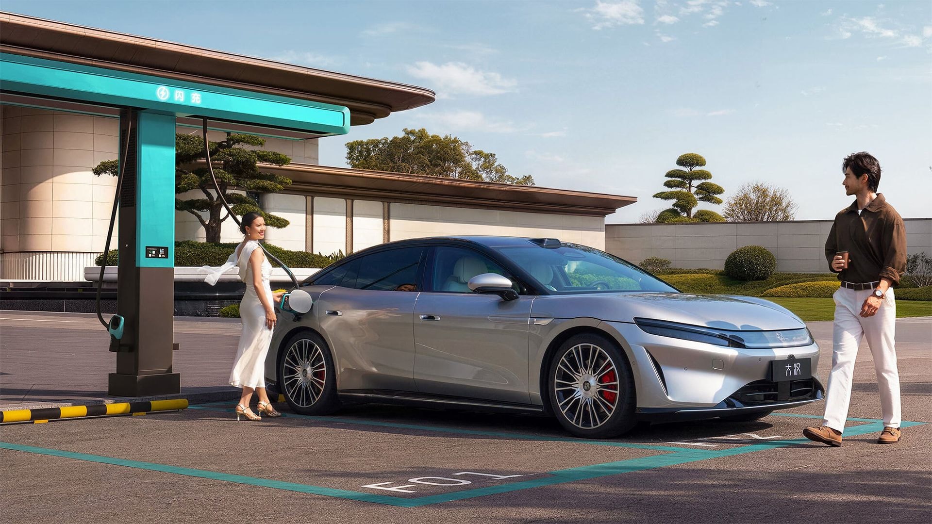 The new BYD Great Han electric sedan