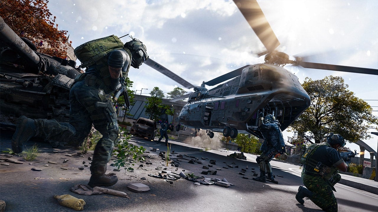 Soldier in a tactical environment representing the DMZ mode in Call of Duty
