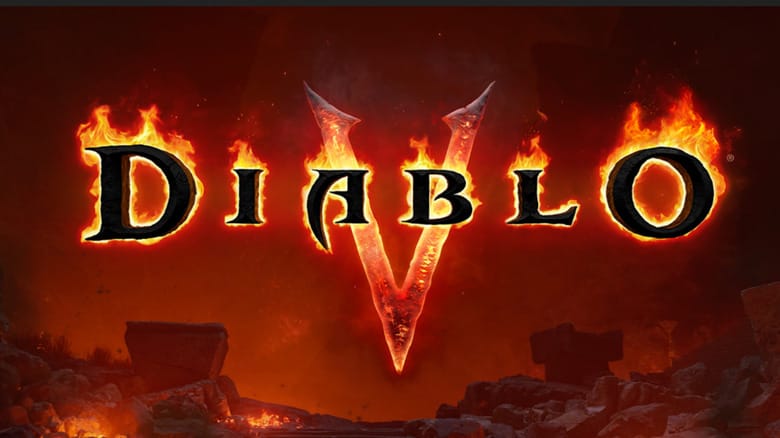 Blizzard's logo for Diablo V