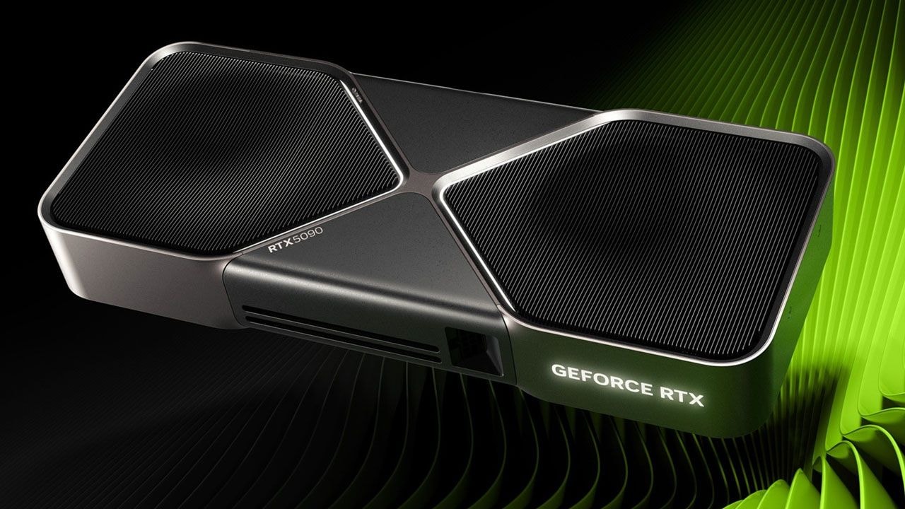Nvidia DLSS 5 logo and graphics card