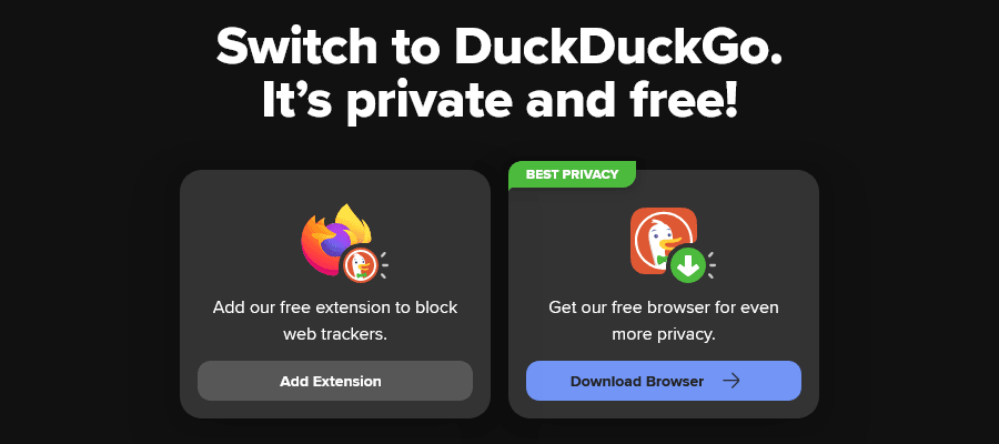 DuckDuckGo Privacy Pro logo and interface