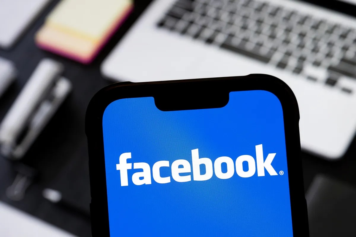 Facebook mobile app interface showing Reels