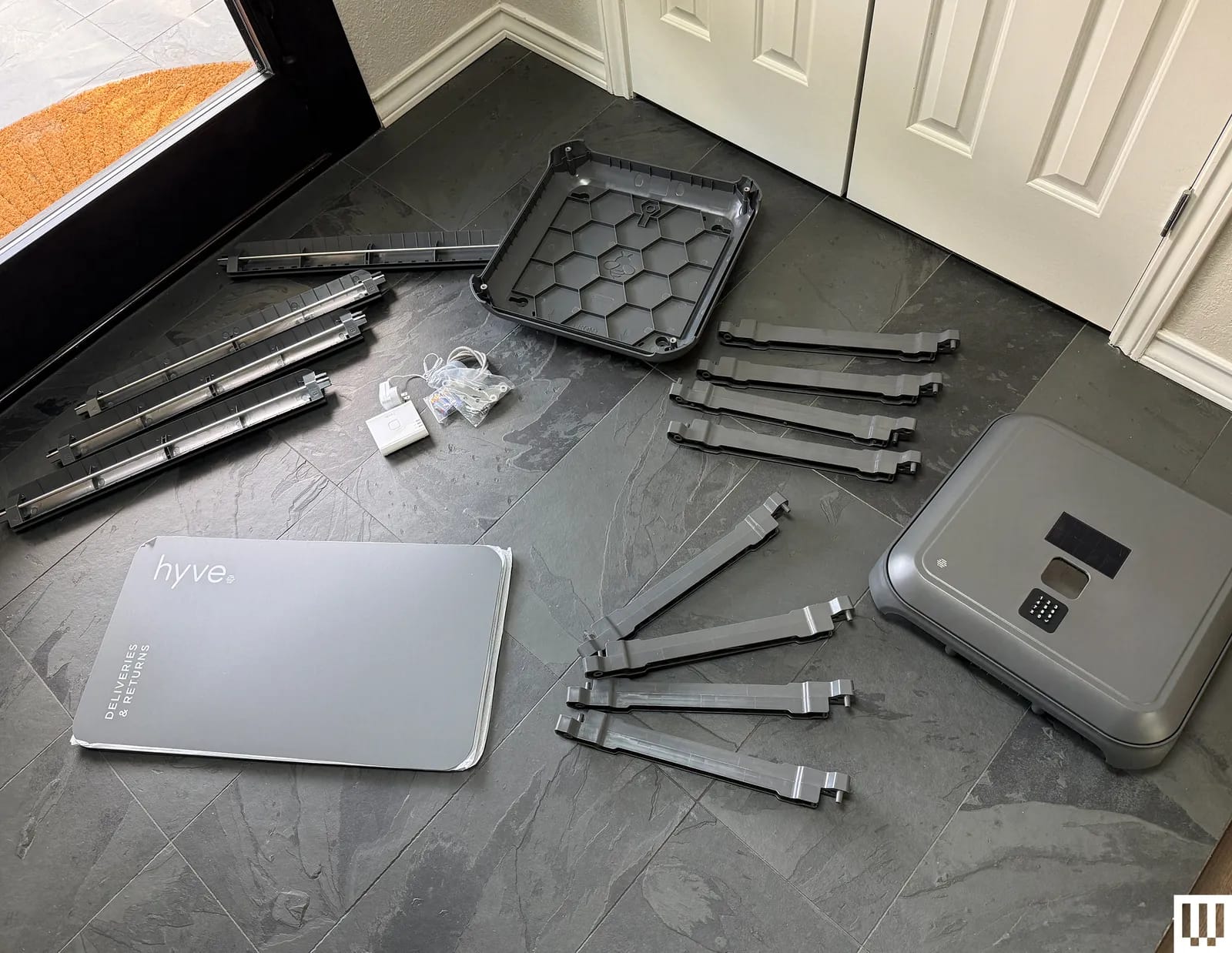 Image may contain Floor Flooring Transportation Truck Vehicle Blade Dagger Knife and Weapon