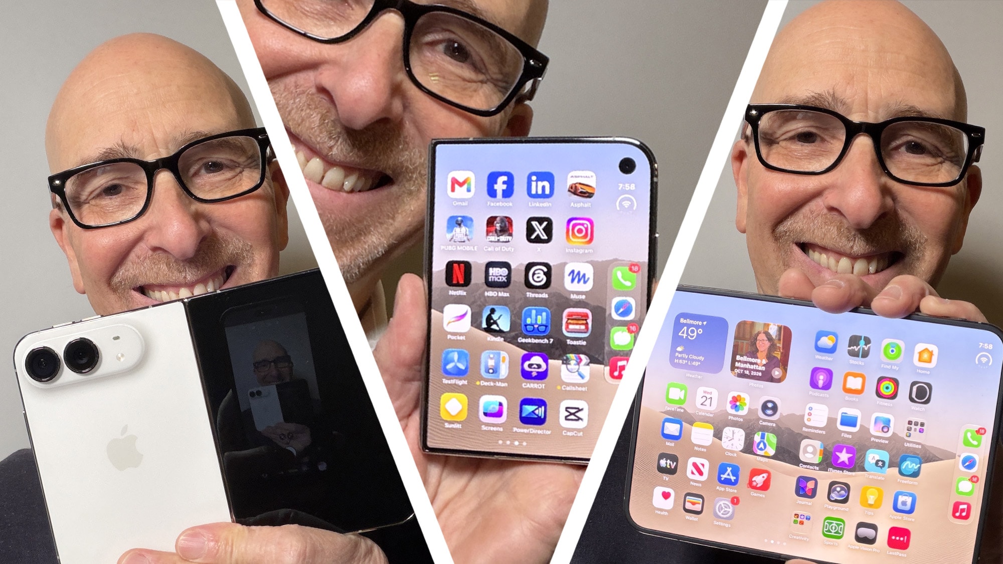 Apple iPhone Duo foldable smartphone