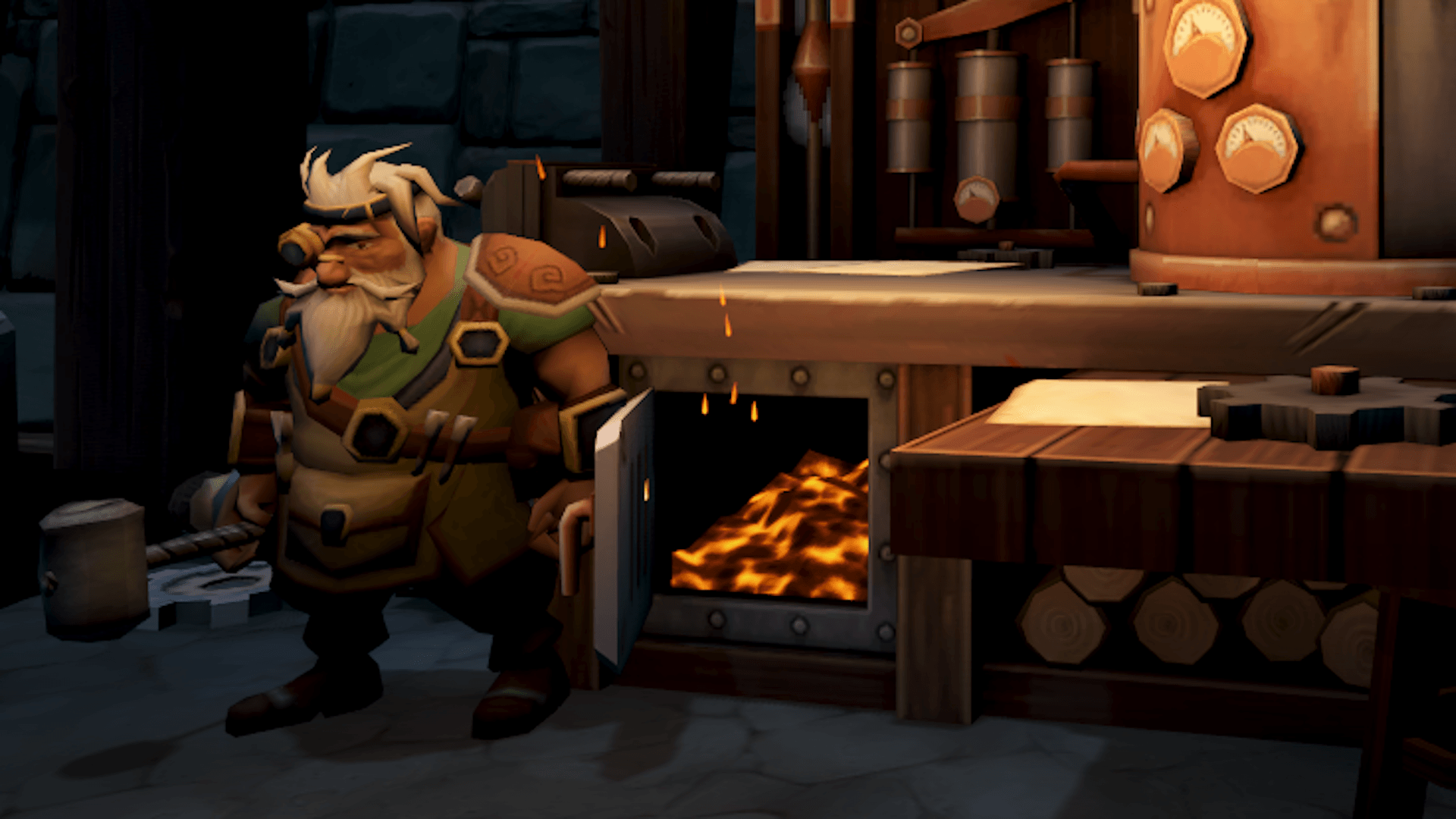 RuneScape game logo and environment