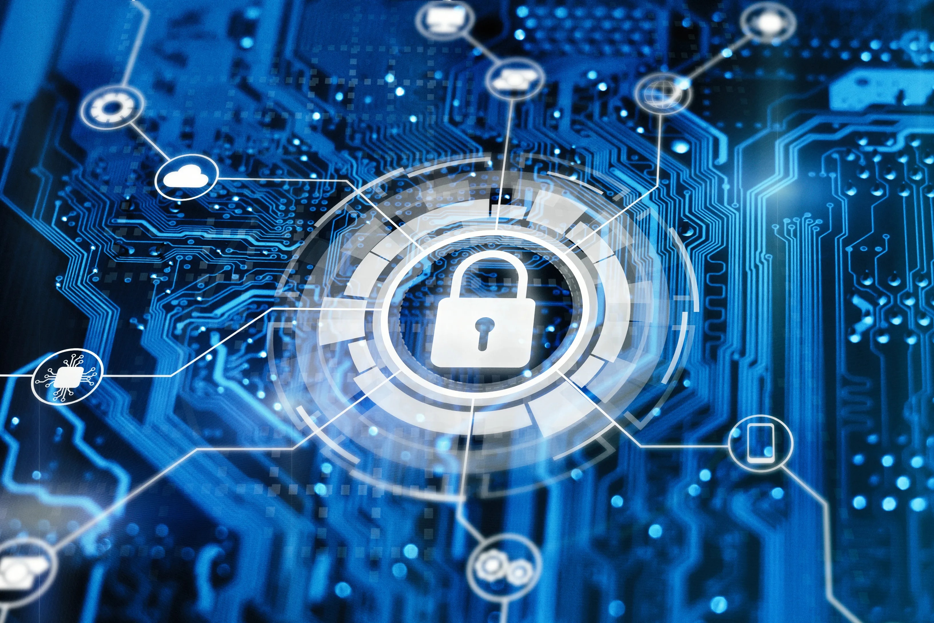 Upwind cybersecurity office branding