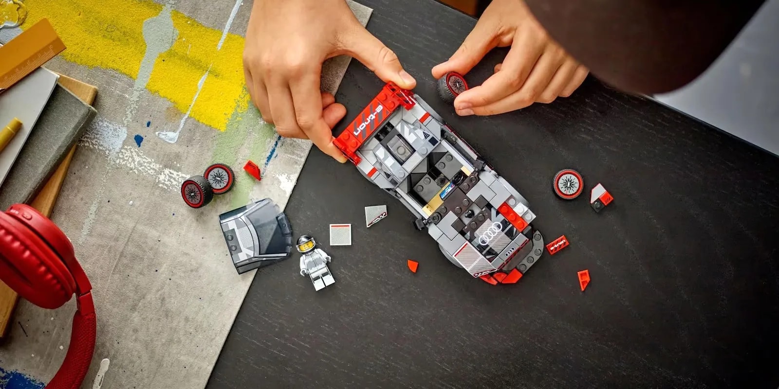 LEGO-ს მიერ შექმნილი ელექტრონული სათამაშო ტექნიკის მოდელები