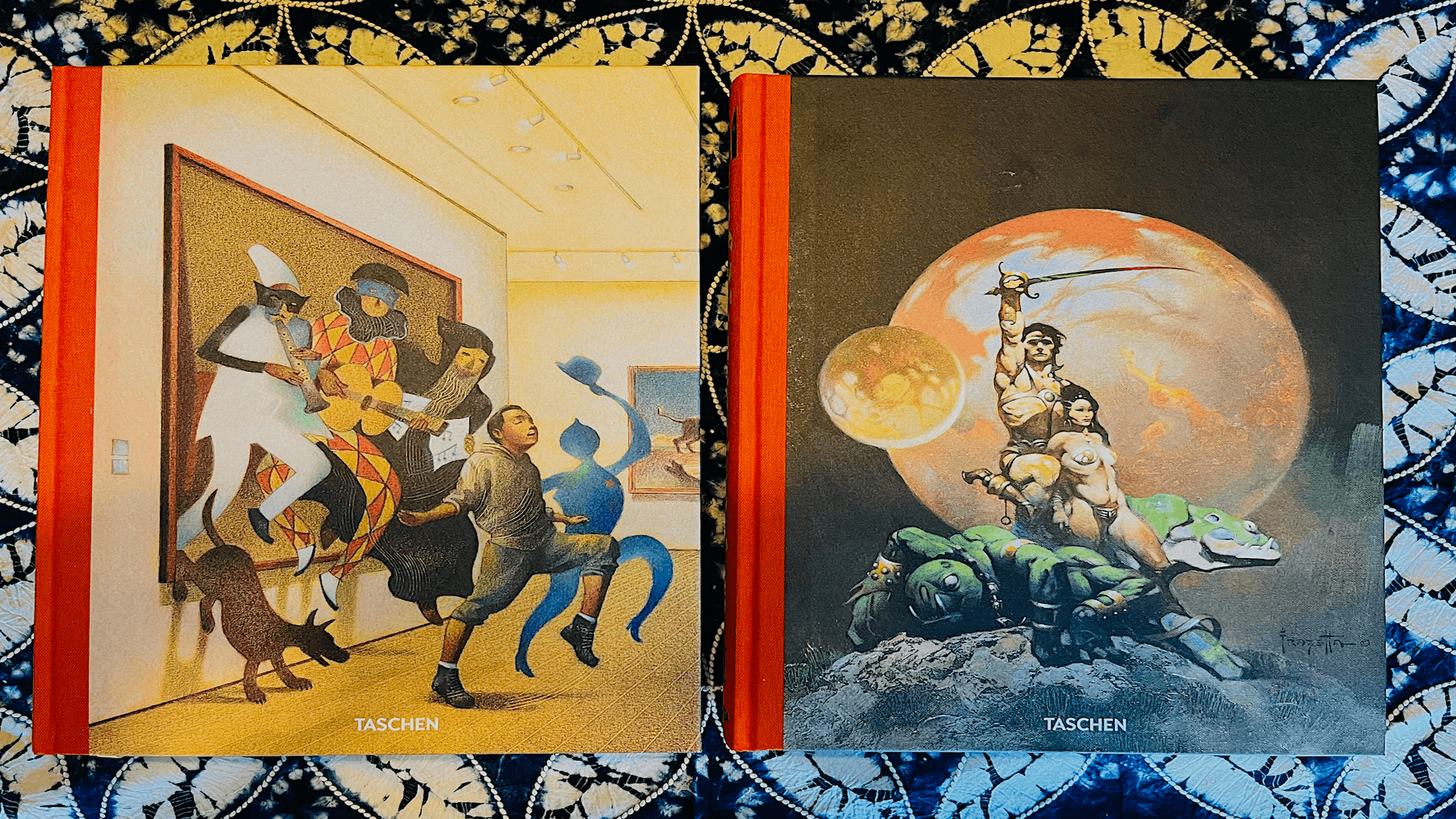 two deluxe volumes of special edition books