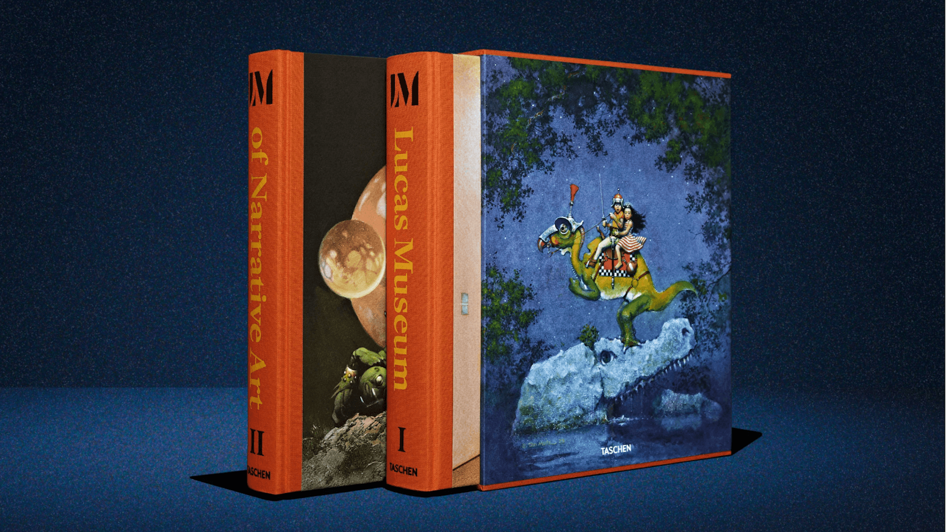 Taschen-ის მიერ გამოცემული ორტომეული Lucas Museum of Narrative Art-ის კოლექციით