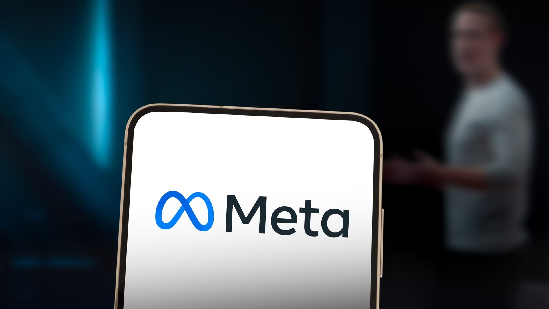 Meta-ს ოფისის შესასვლელი