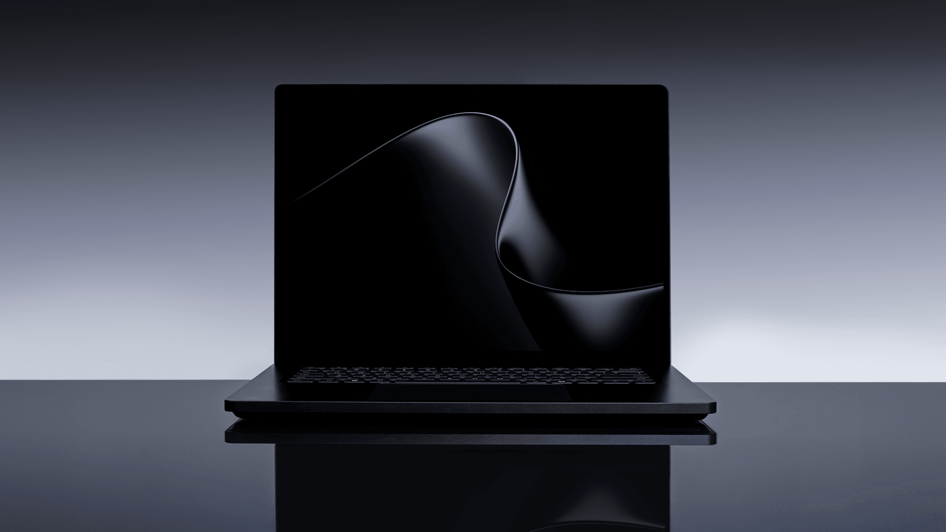 Microsoft Surface Laptop Ultra on display during a live presentation