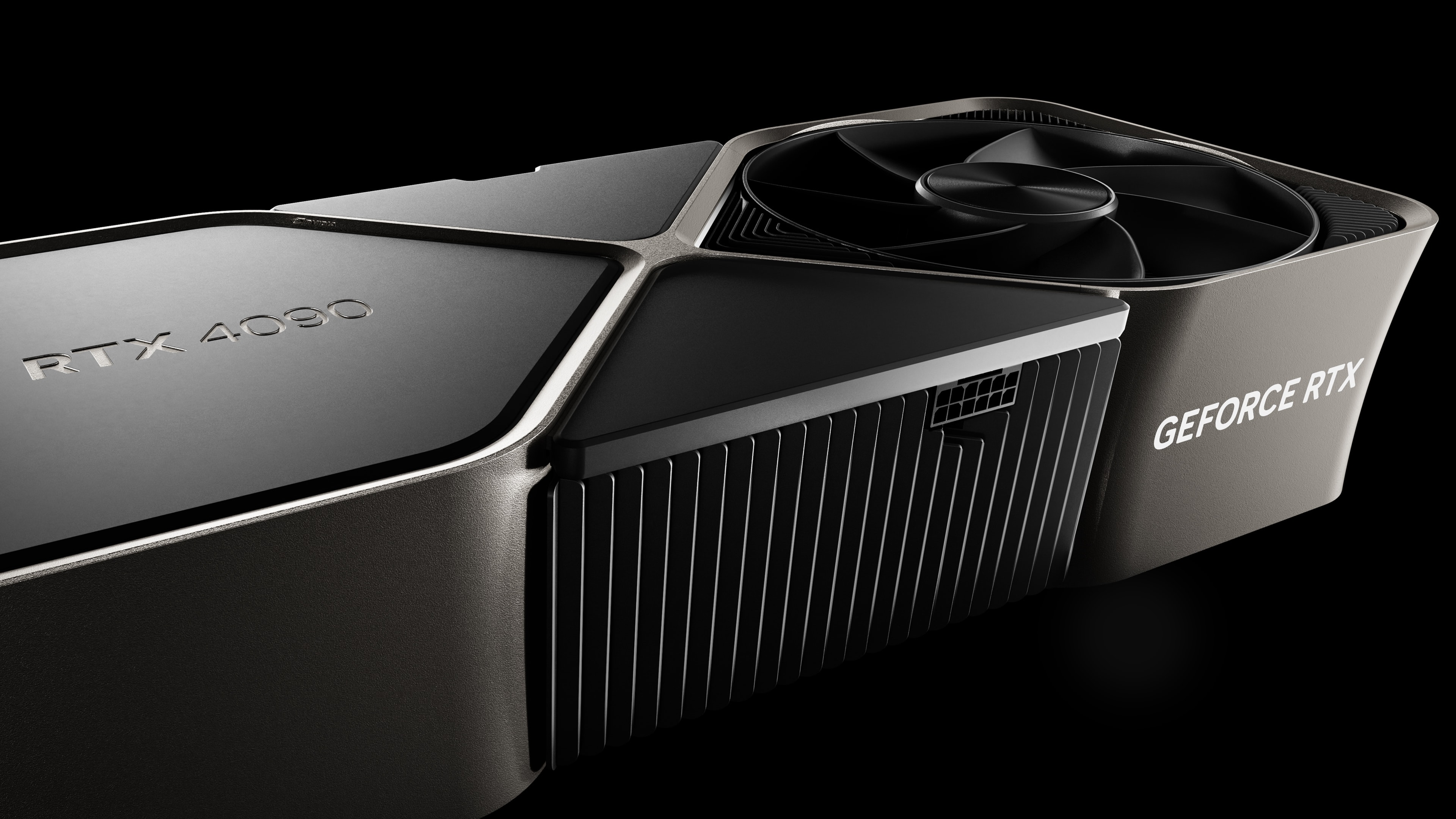 Nvidia graphics card close-up