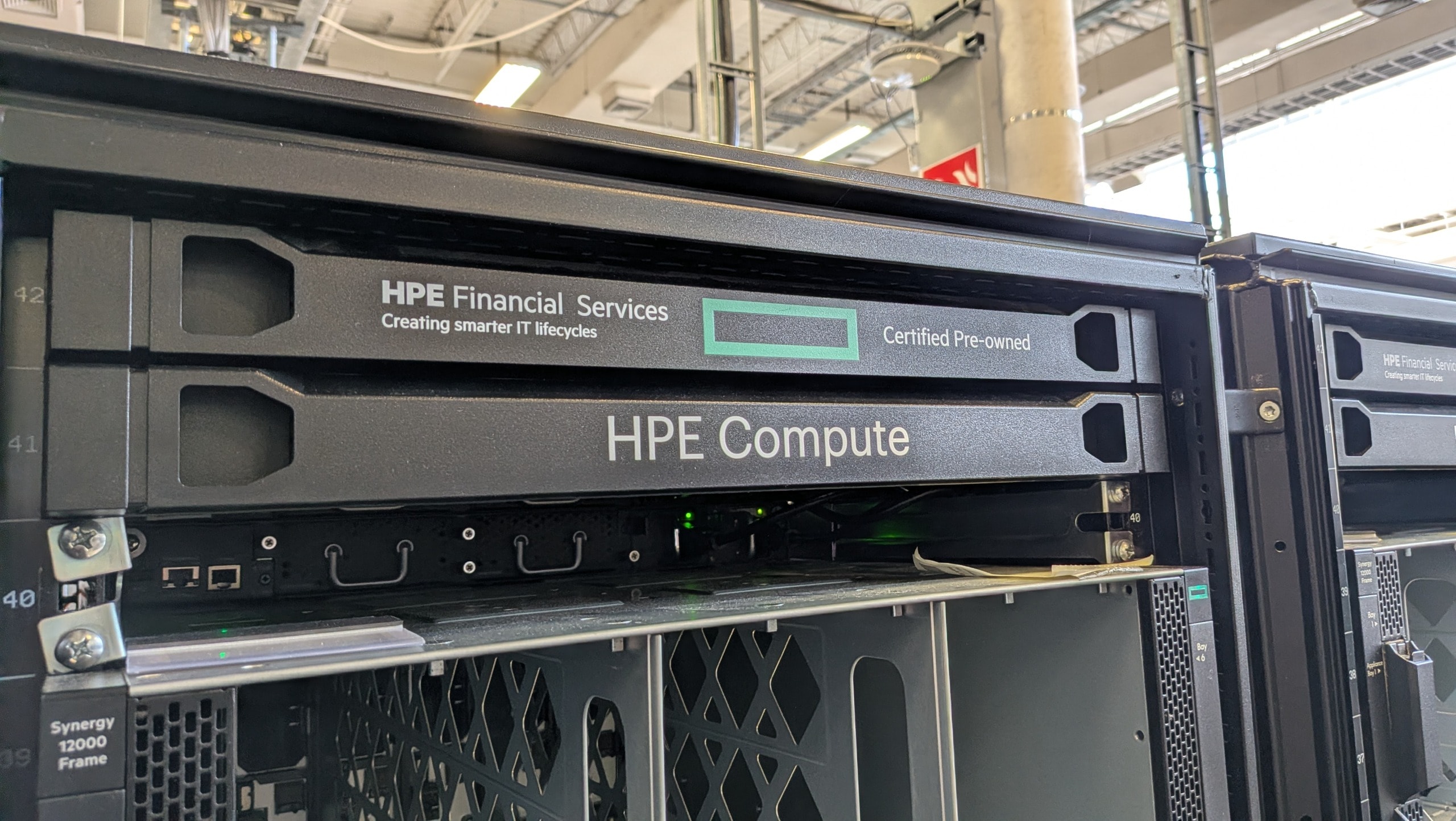 HPE Technology Renewal Center facility in Scotland