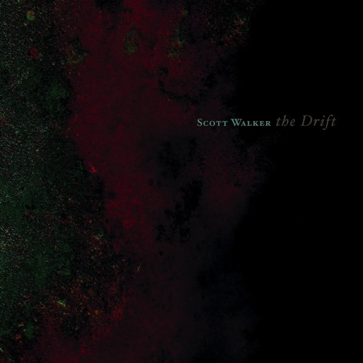 Scott Walker album cover art for The Drift