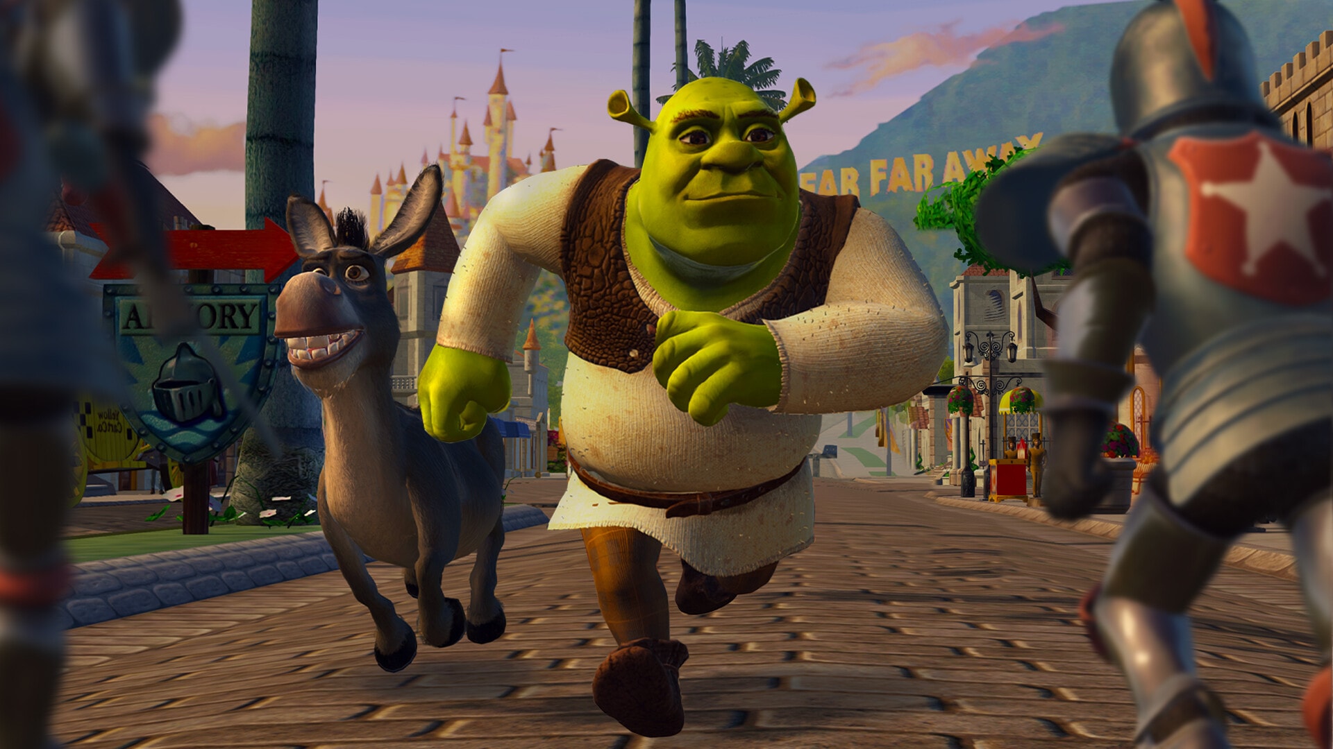Shrek 2 თამაშის კადრი