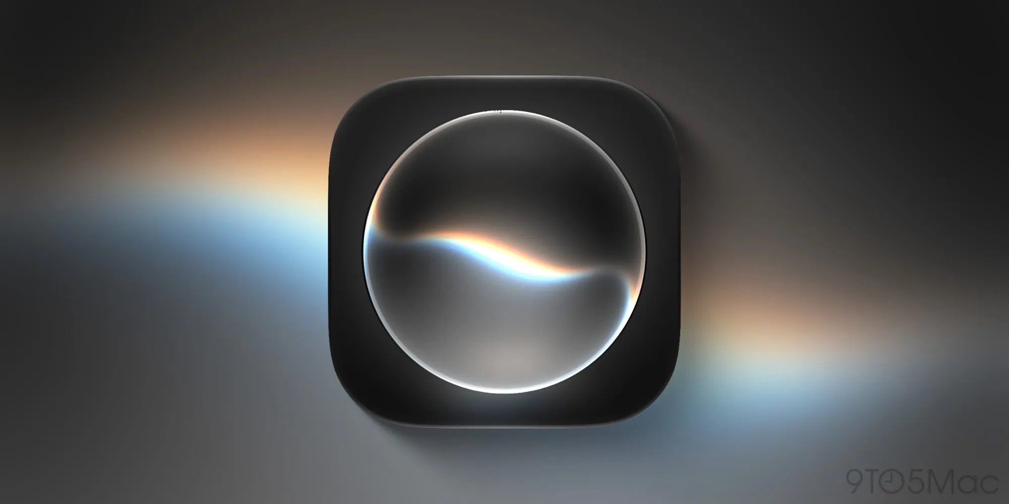 Apple Siri AI interface on an iPhone screen