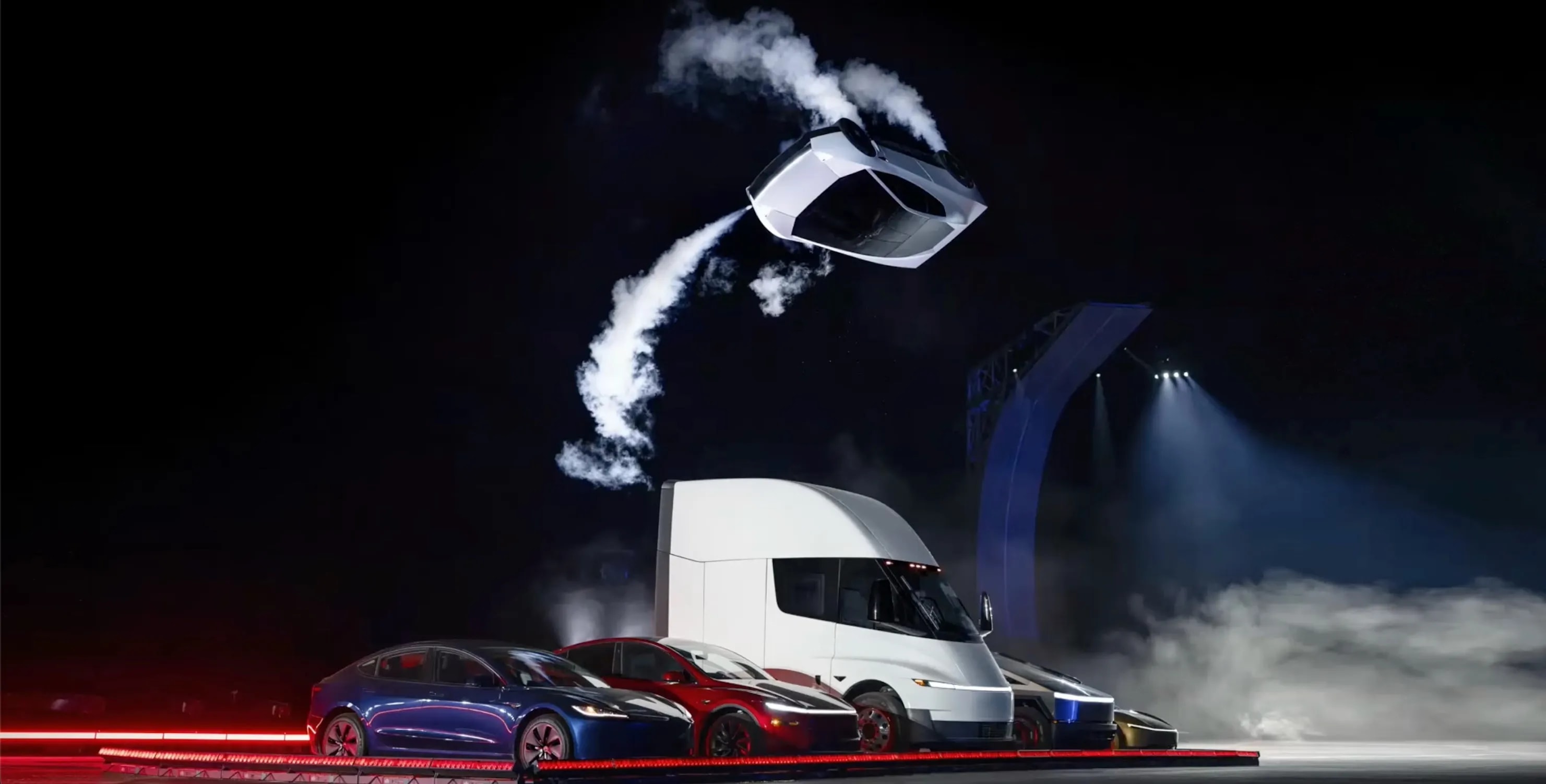 Tesla Roadster-ის ახალი მოდელი ღონისძიებაზე