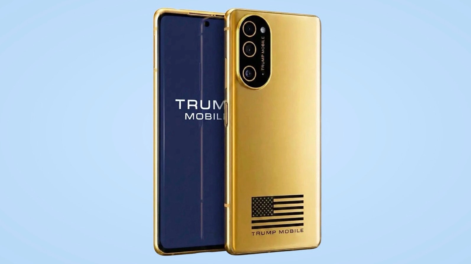 Trump Mobile T1 სმარტფონი დაშლილ მდგომარეობაში