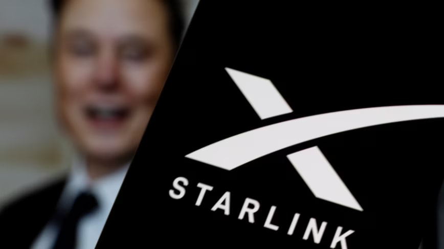 Starlink-ის სატელიტური ანტენა