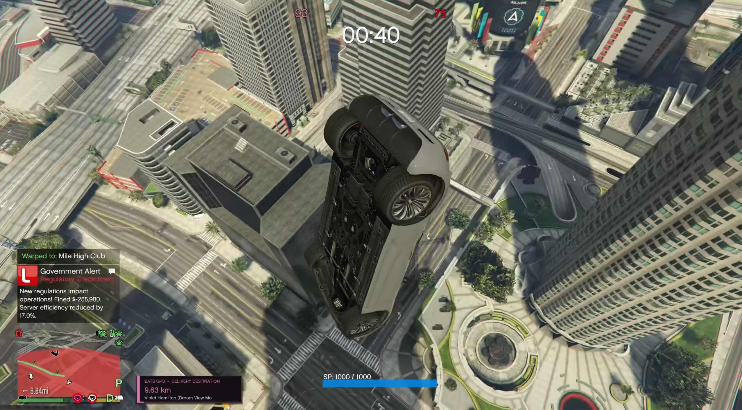 Your driver is nearby.