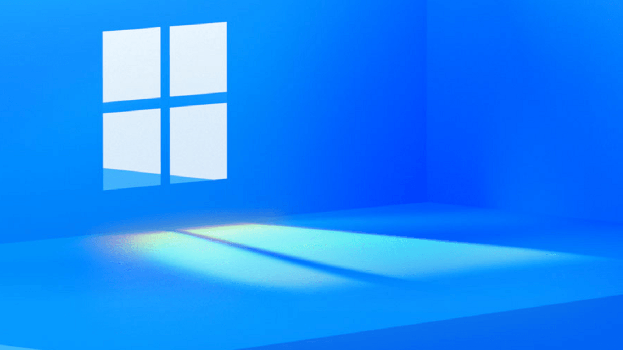 Windows 11 logo with Intel processor branding