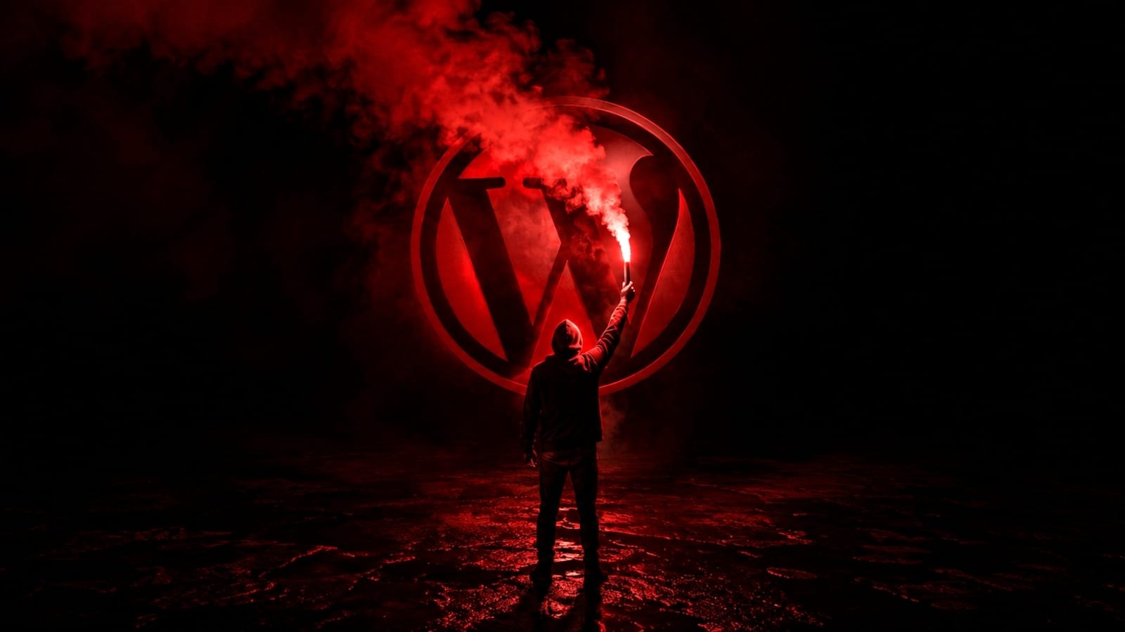WordPress-ის უსაფრთხოების სიმბოლო და კიბერშეტევის საფრთხე