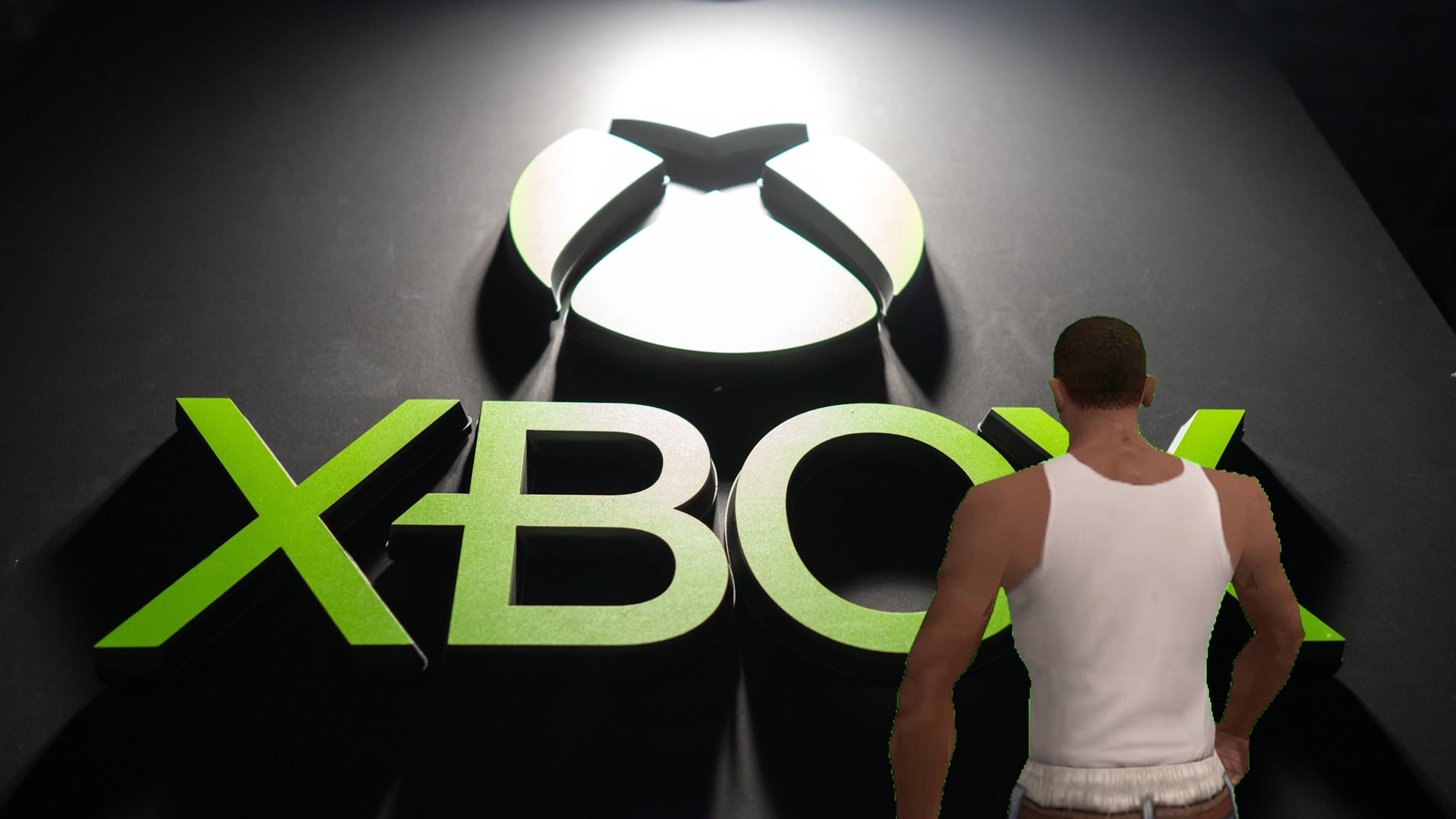 Xbox logo displayed on a screen
