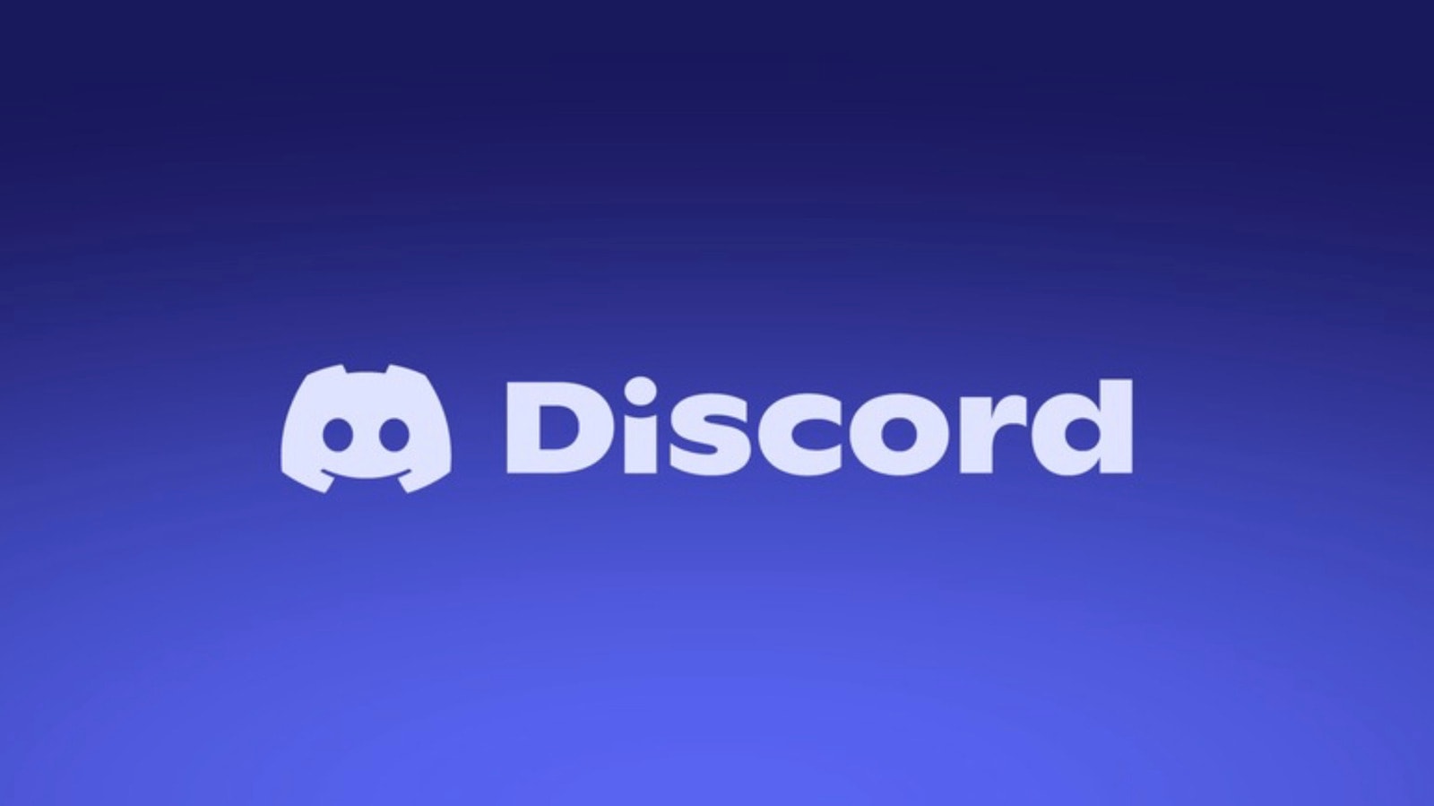 Discord logo on a digital screen