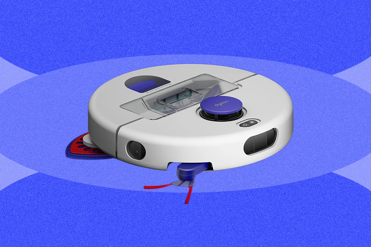 Dyson Nurovi robot vacuum on a floor