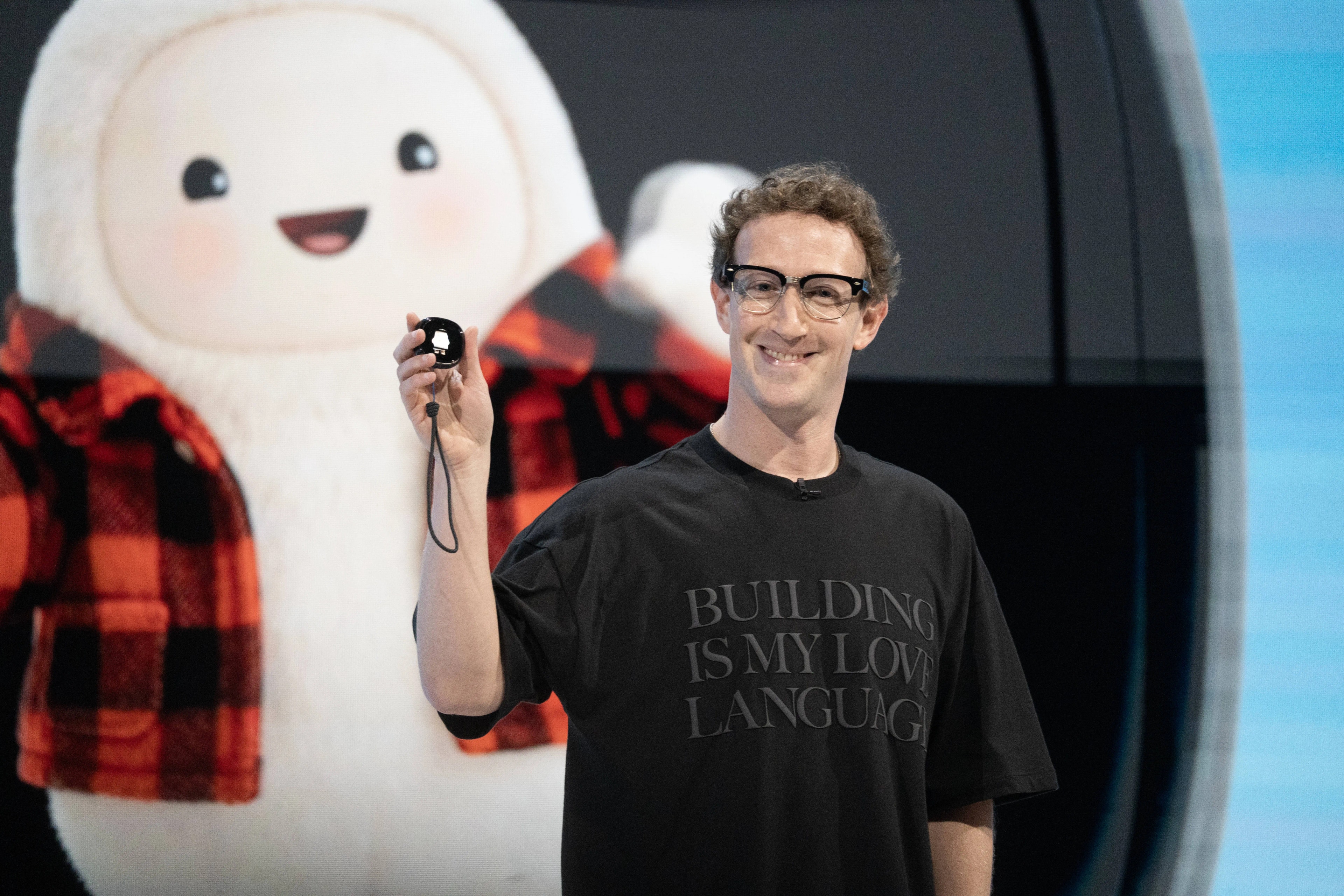 Meta's new Muse AI device, featuring a playful toy-like design