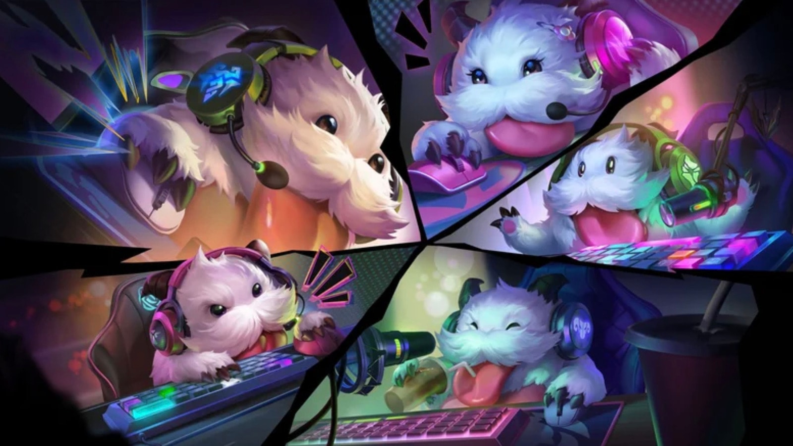 League of Legends game logo and interface