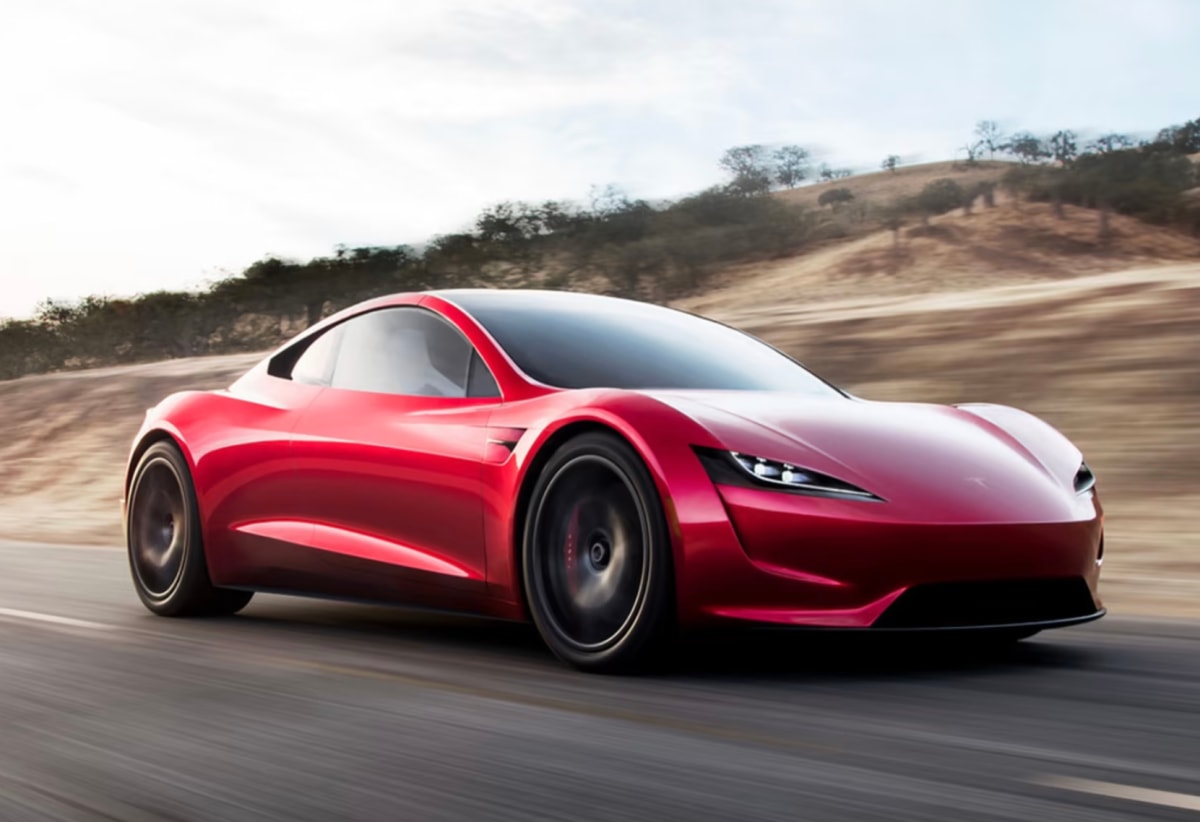 Tesla second-generation Roadster sports car